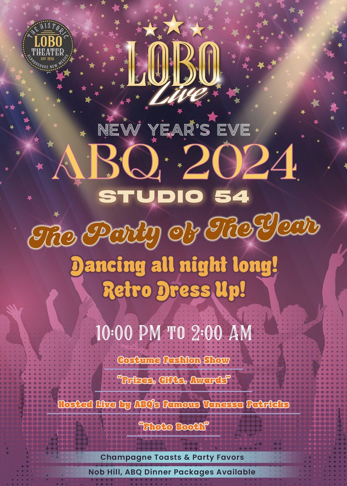 ABQ NYE Studio 54 The Party of The Year