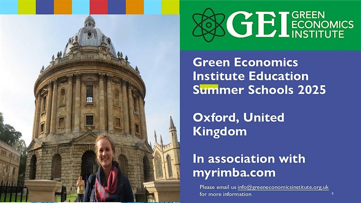 Green Economics Institute's International Summer  School  and Academy 2025