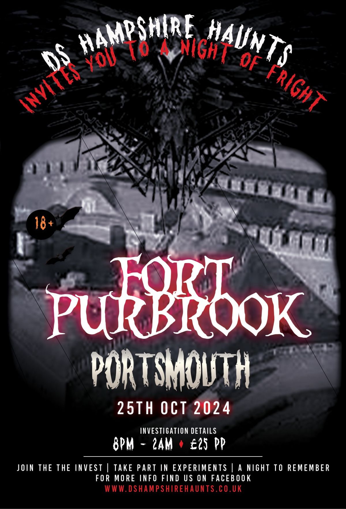 Paranormal Investigation at Fort Purbrook \u00a325pp