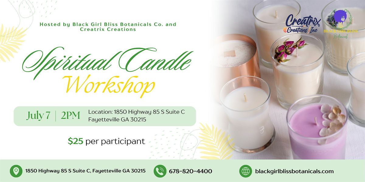 Spiritual Candle Making Workshop