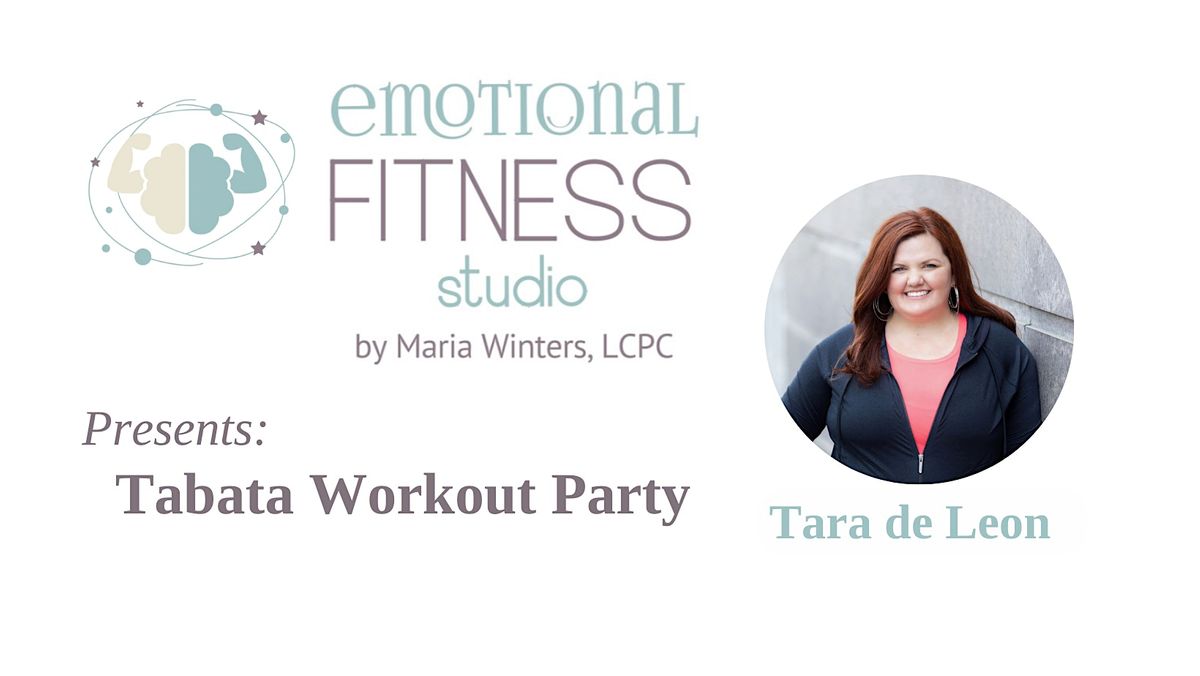 Tabata Workout Party with personal trainer Tara De Le\u00f3n