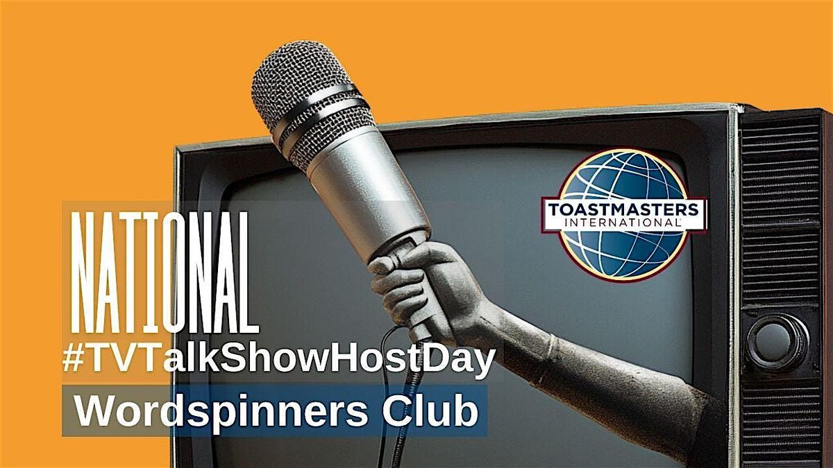 Celebrate #NationalTVTalkShowHostDay with Wordspinners!