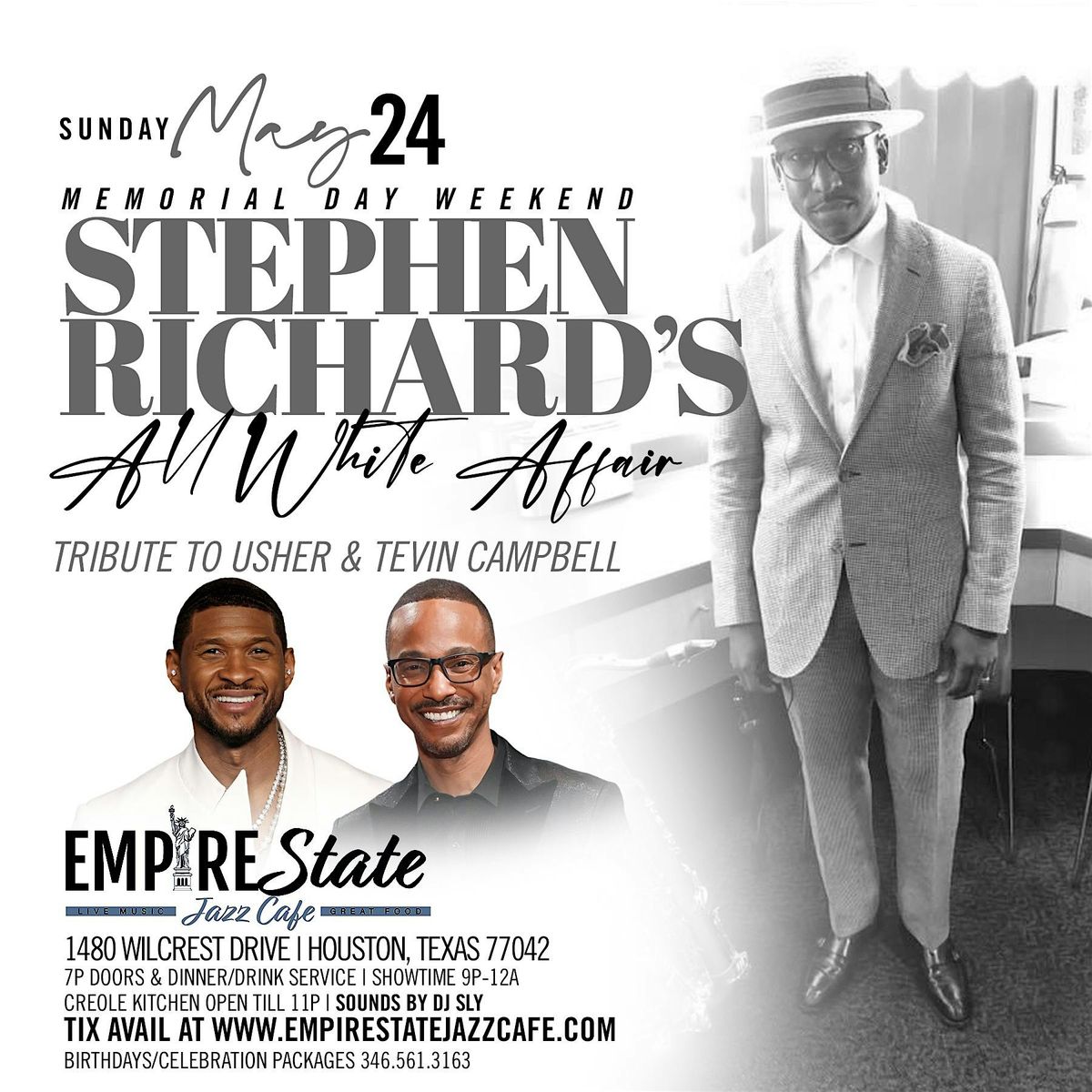 5\/24 - Stephen Richard Sunday Usher & Tevin Campbell Tribute