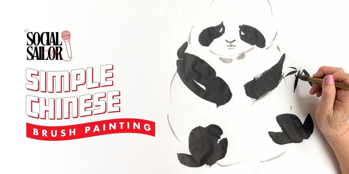 Simple Chinese Brush Painting - Kolkata