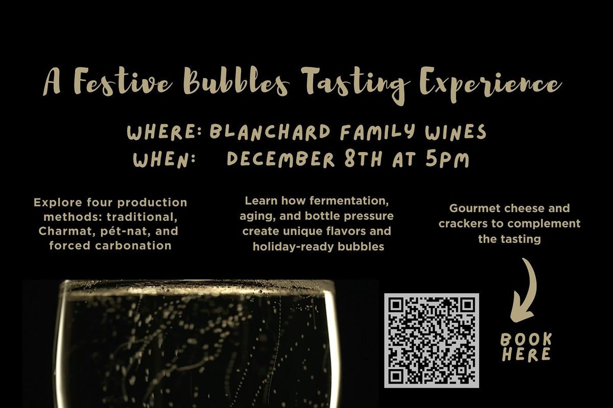 A Festive Bubbles Tasting Experience