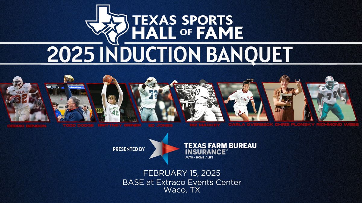 2025 Texas Sports Hall of Fame Induction Banquet