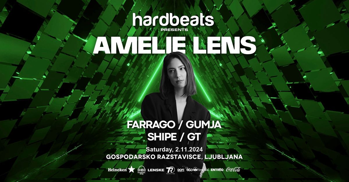 HardBeats presents Amelie Lens | 2.11.2024 | Gospodarsko razstavisce (dvorana Kocka), Ljubljana