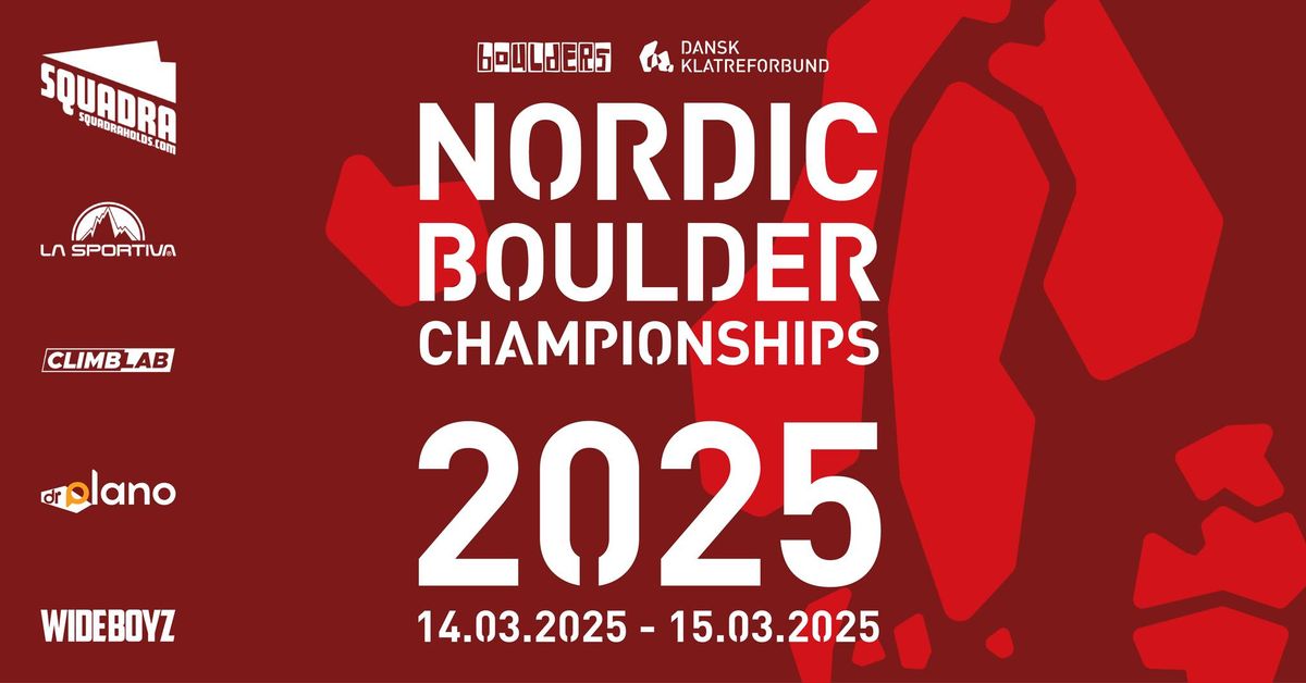 NORDIC BOULDER CHAMPIONSHIPS 2025 - BOULDERS COPENHAGEN