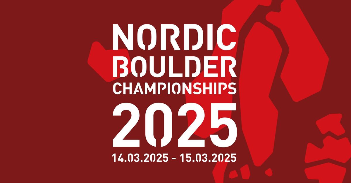 NORDIC BOULDER CHAMPIONSHIPS 2025 - BOULDERS COPENHAGEN