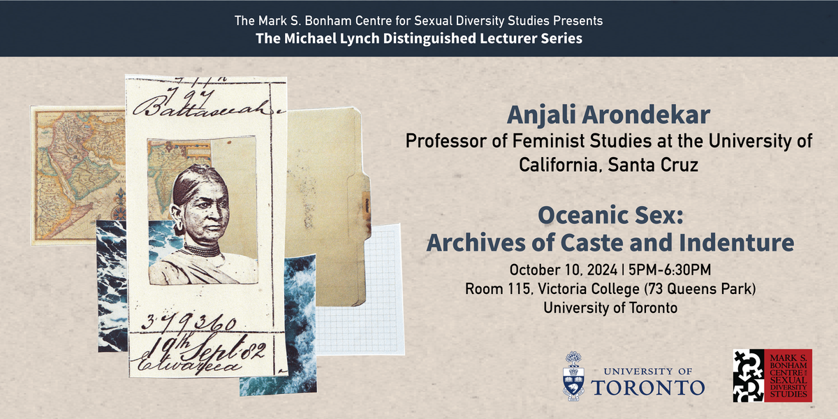 Oceanic Sex: Archives of Caste and Indenture with Anjali Arondekar