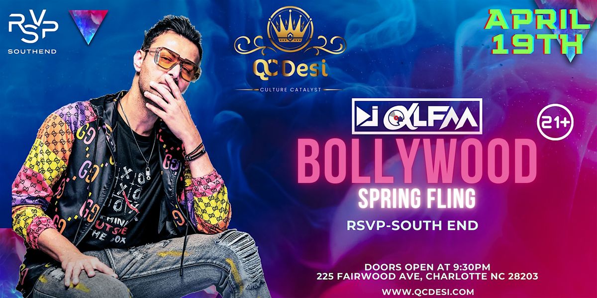 Charlotte's Bollywood Spring Fling by DJ ALFAA