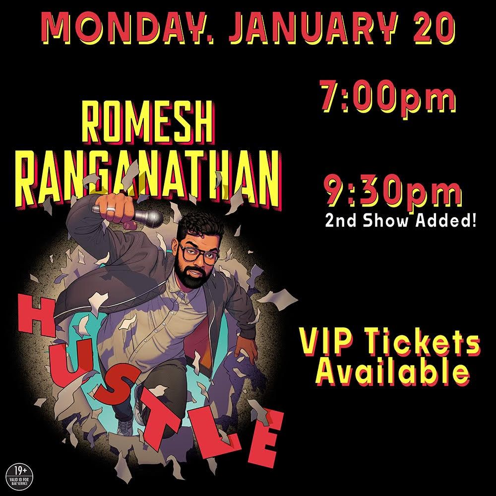 Romesh Ranganathan: Hustle at the Rio Theatre