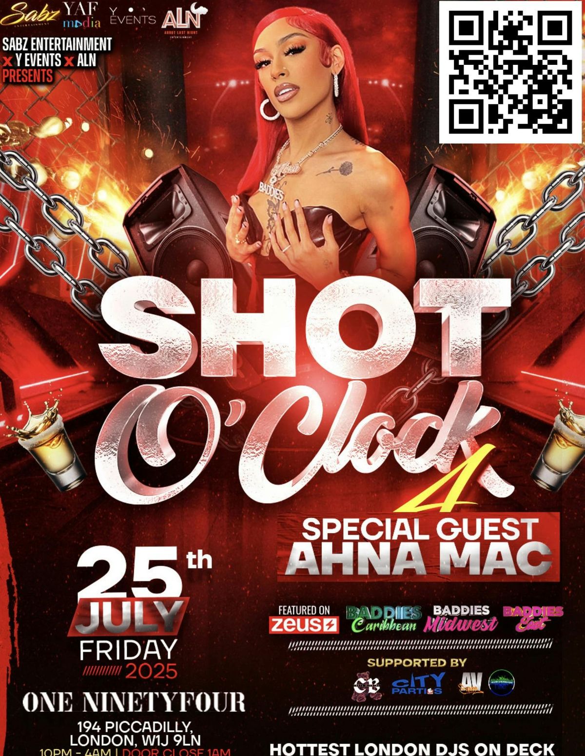 SHOT O\u2019CLOCK 4- HOSTED BY AHNA MAC