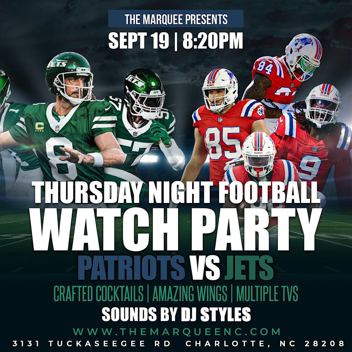 Charlotte Thursday Night Football Watch Party