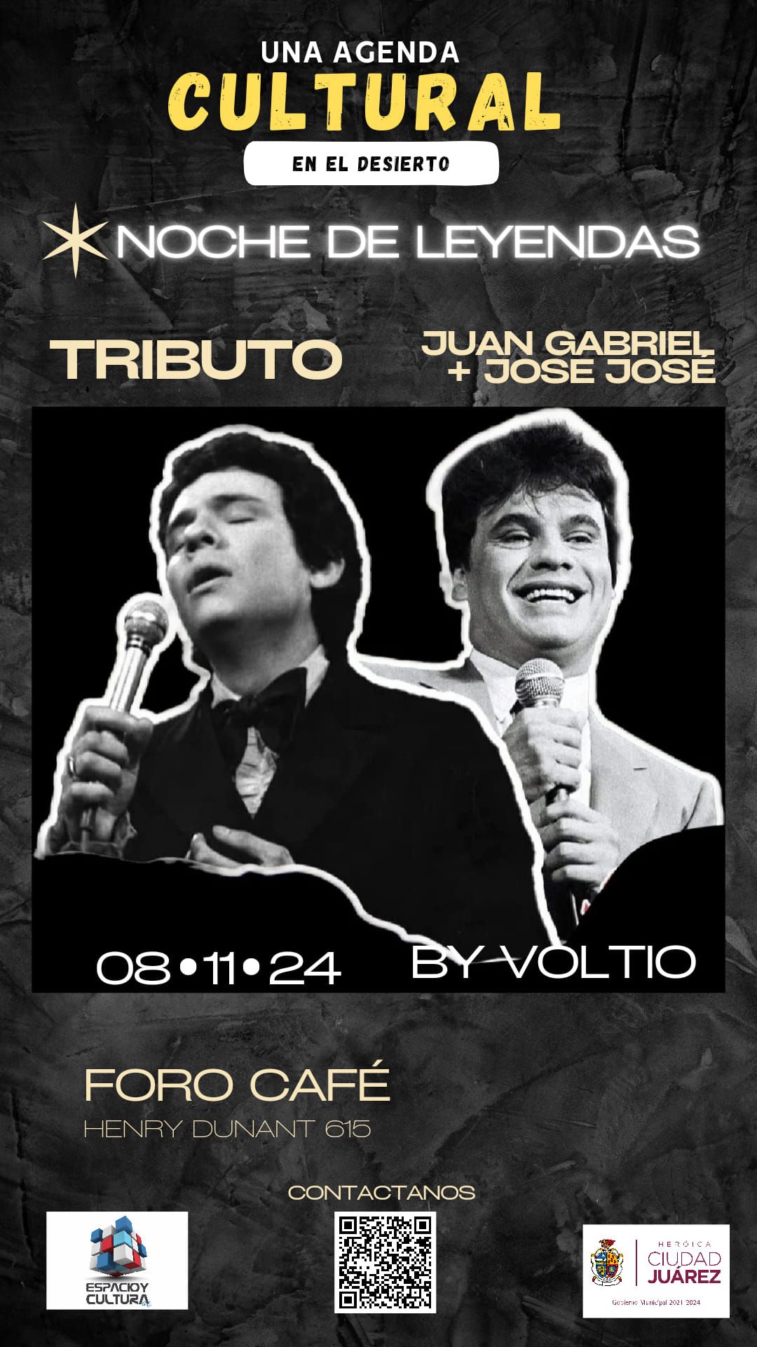 Noche de leyendas: Tributo a Jos\u00e9 Jos\u00e9 y Juan Gabriel by Voltio