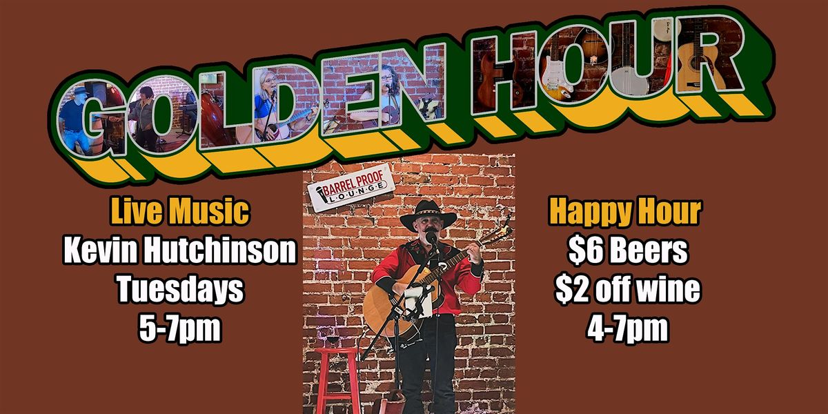 Live Music Happy Hour - Kevin Hutchinson & Friends!