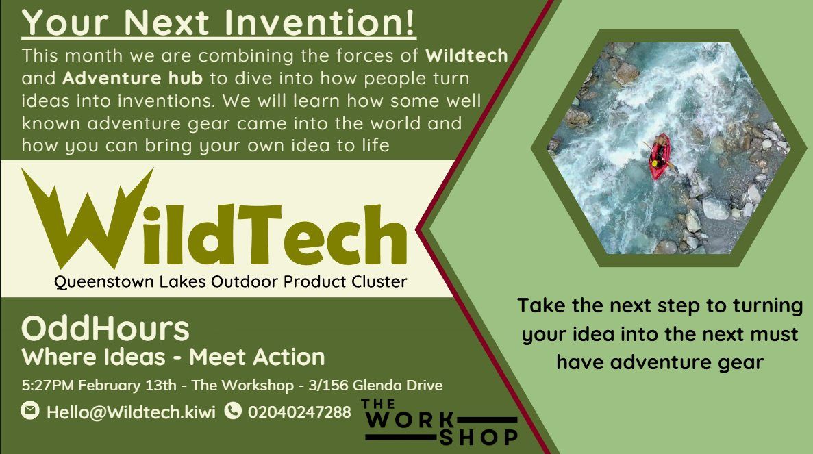 Inventions evening - learn how to invent that idea you keep telling your friends about