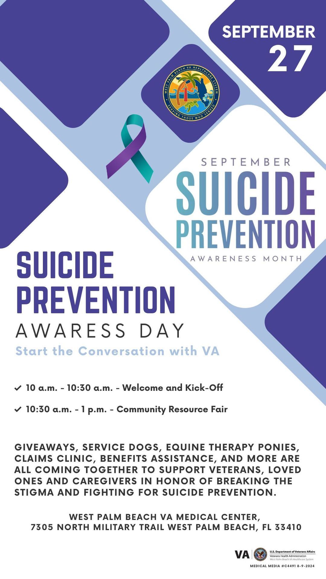 Suicide Prevention Awareness Community Fair