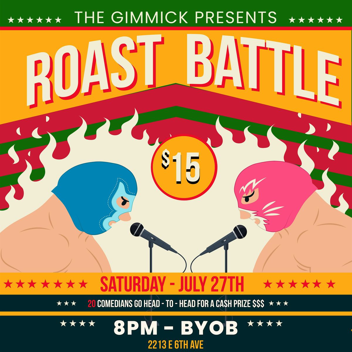 ROAST BATTLE COMEDY @ THE GIMMICK