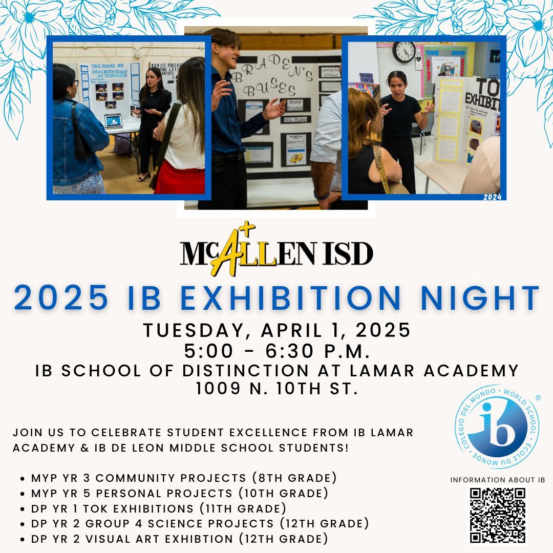 IB Exhibition Night | McAllen ISD