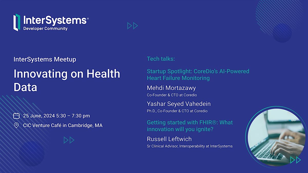 Meetup: Innovating on Health Data [AI Startup Showcase & intro to FHIR]