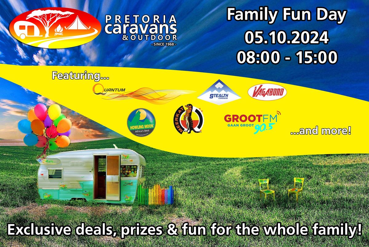 Family Fun Day at Pretoria Caravans & Outdoor