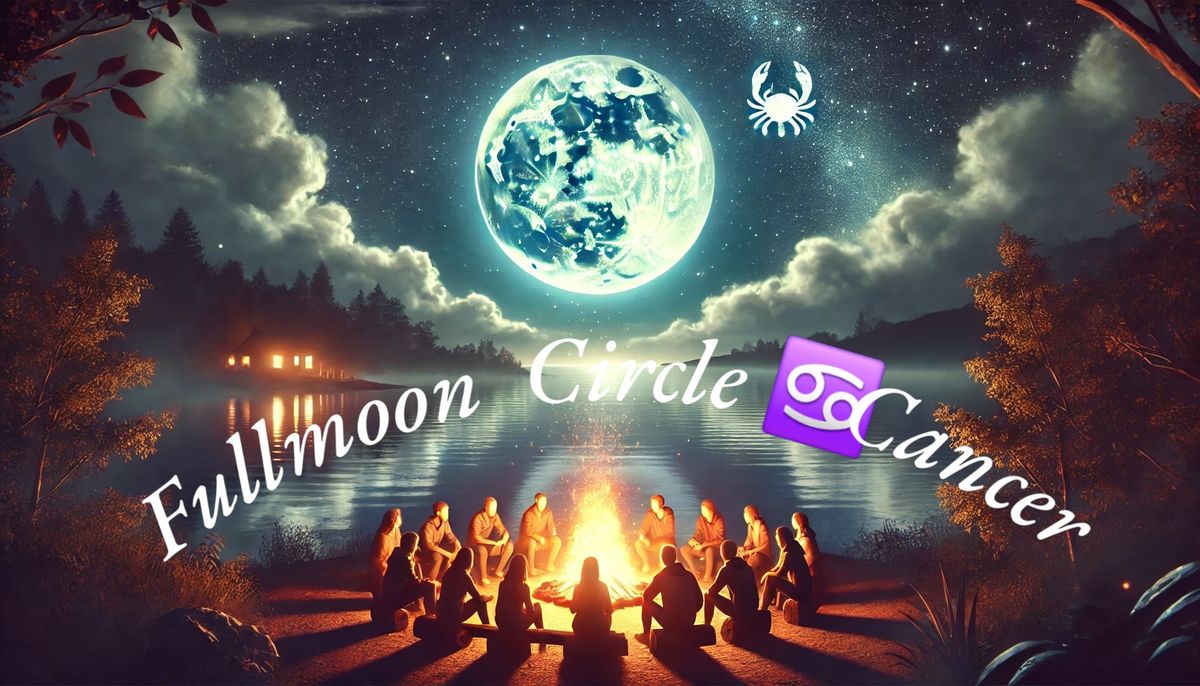 Cancer Full Moon Manifestation Healing Circle 14 January  