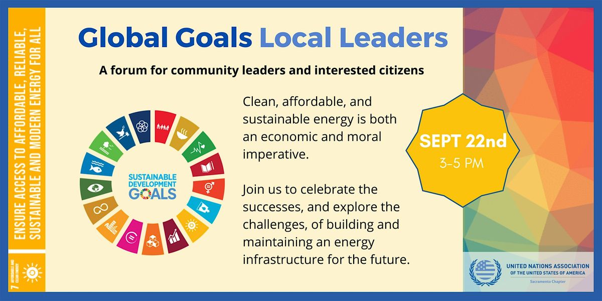 Global Goals Local Leaders: Energy