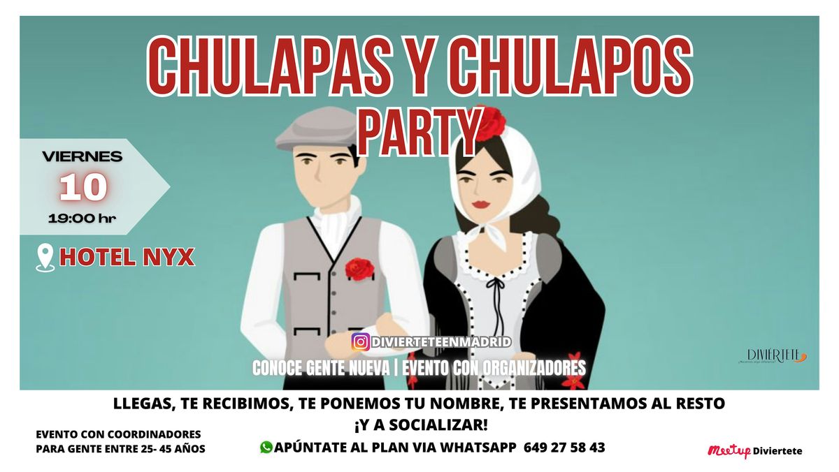 CHULAP@S PARTY EN EL HOTEL NYX, SOLO CON INVITACION.