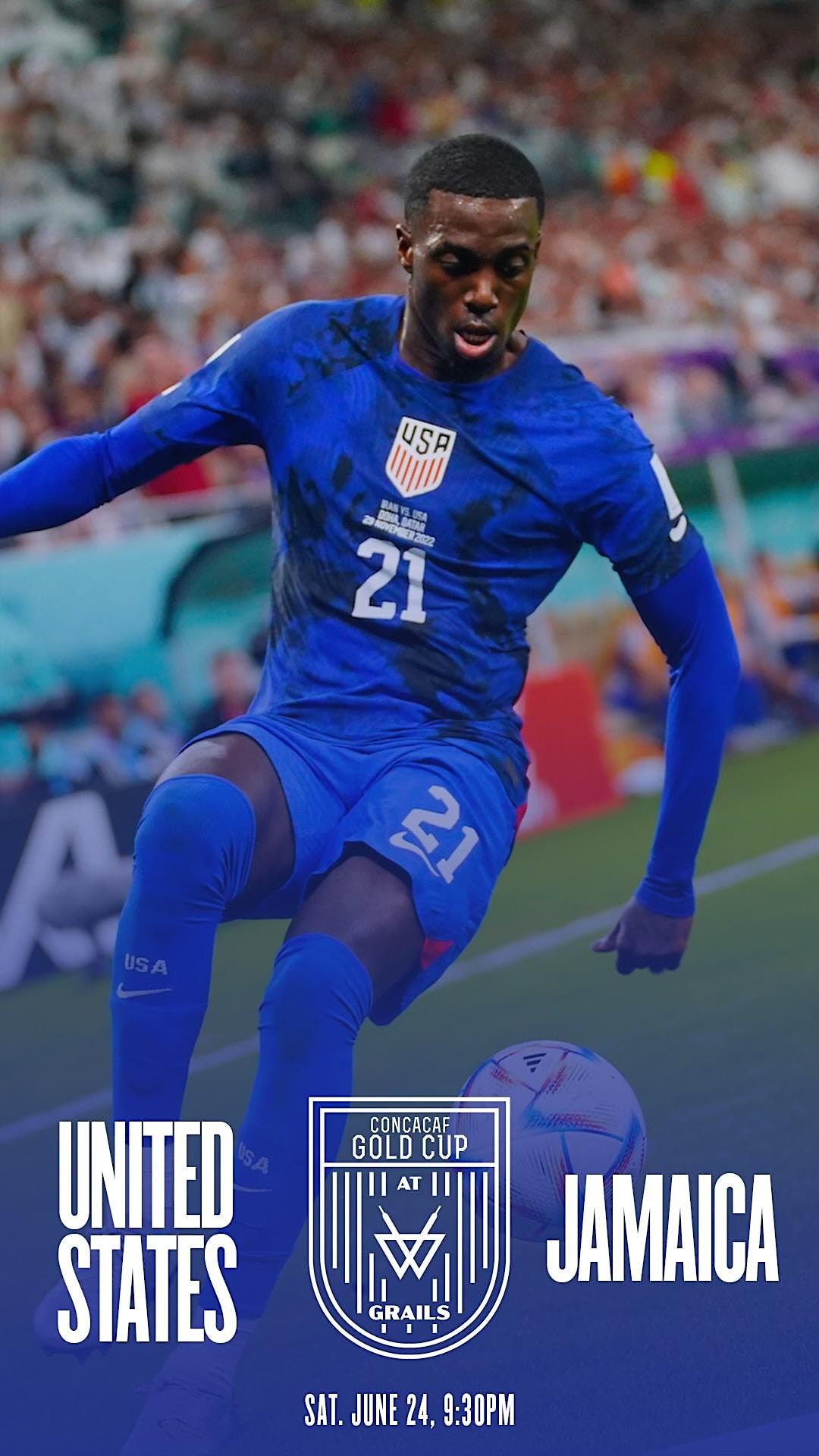 CONCACAF GOLD CUP United States Vs Jamaica