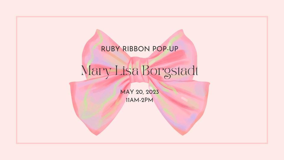 Ruby Ribbon Pop-Up