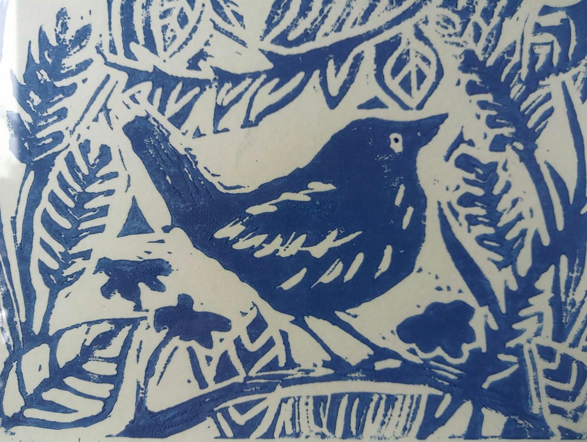 Prints from the plot - Lino-printing workshop