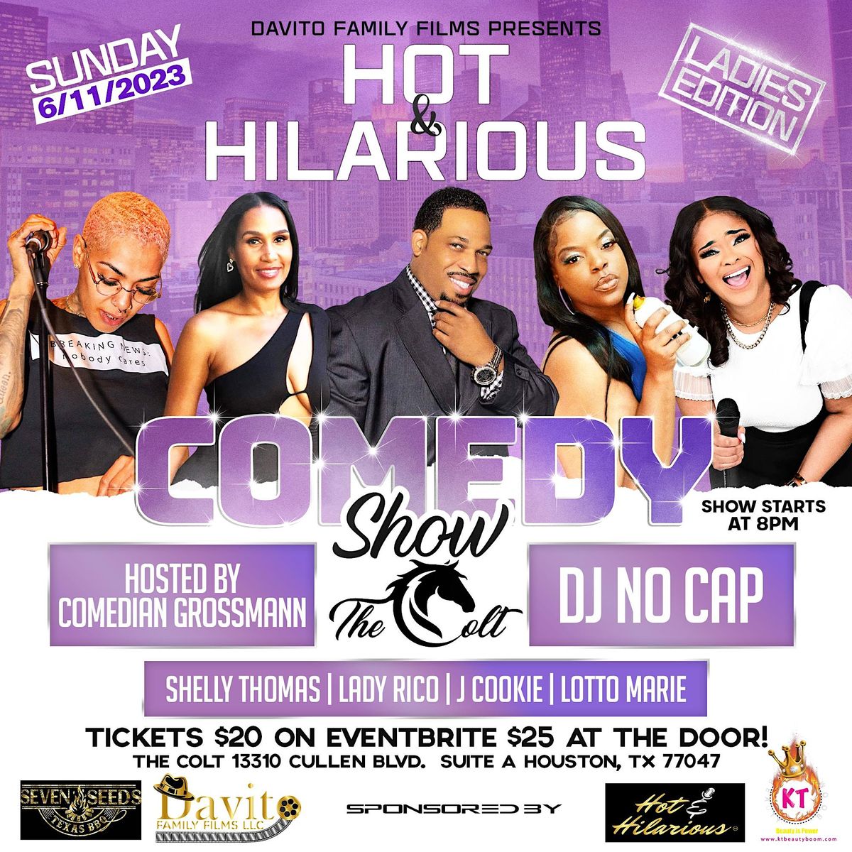 HOT & HILARIOUS Comedy Show Event