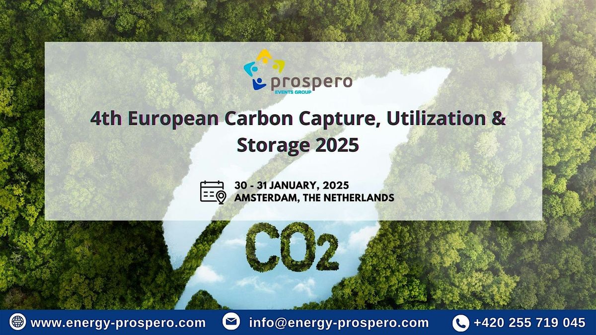 4th European Carbon Capture, Utilization & Storage 2025