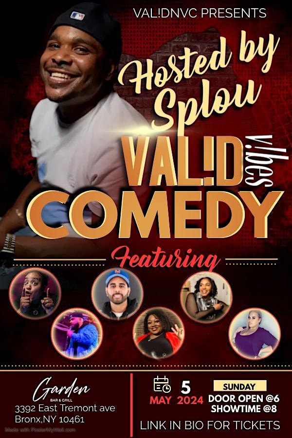 Val!d vibes comedy show
