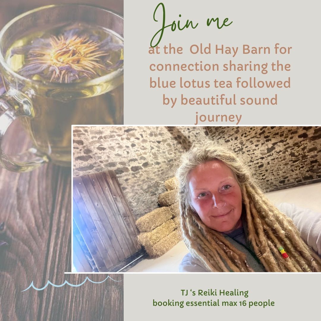 Blue Lotus Tea gentle movement & Sound Journey 