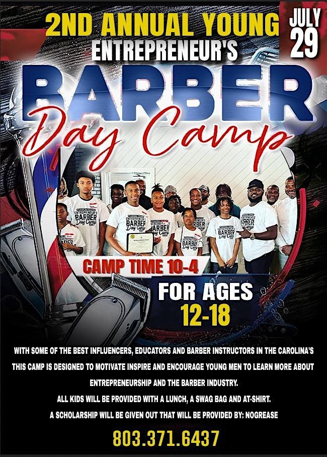 2nd Annual Young entrepreneur Barber Camp