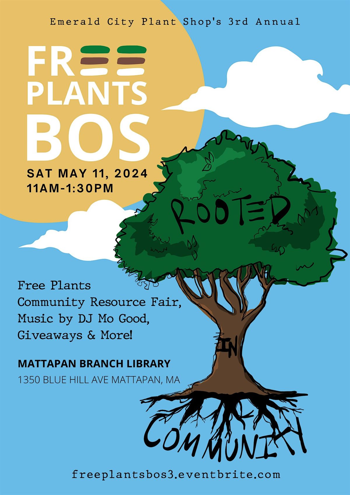 3rd Annual FREE PLANTS BOS.