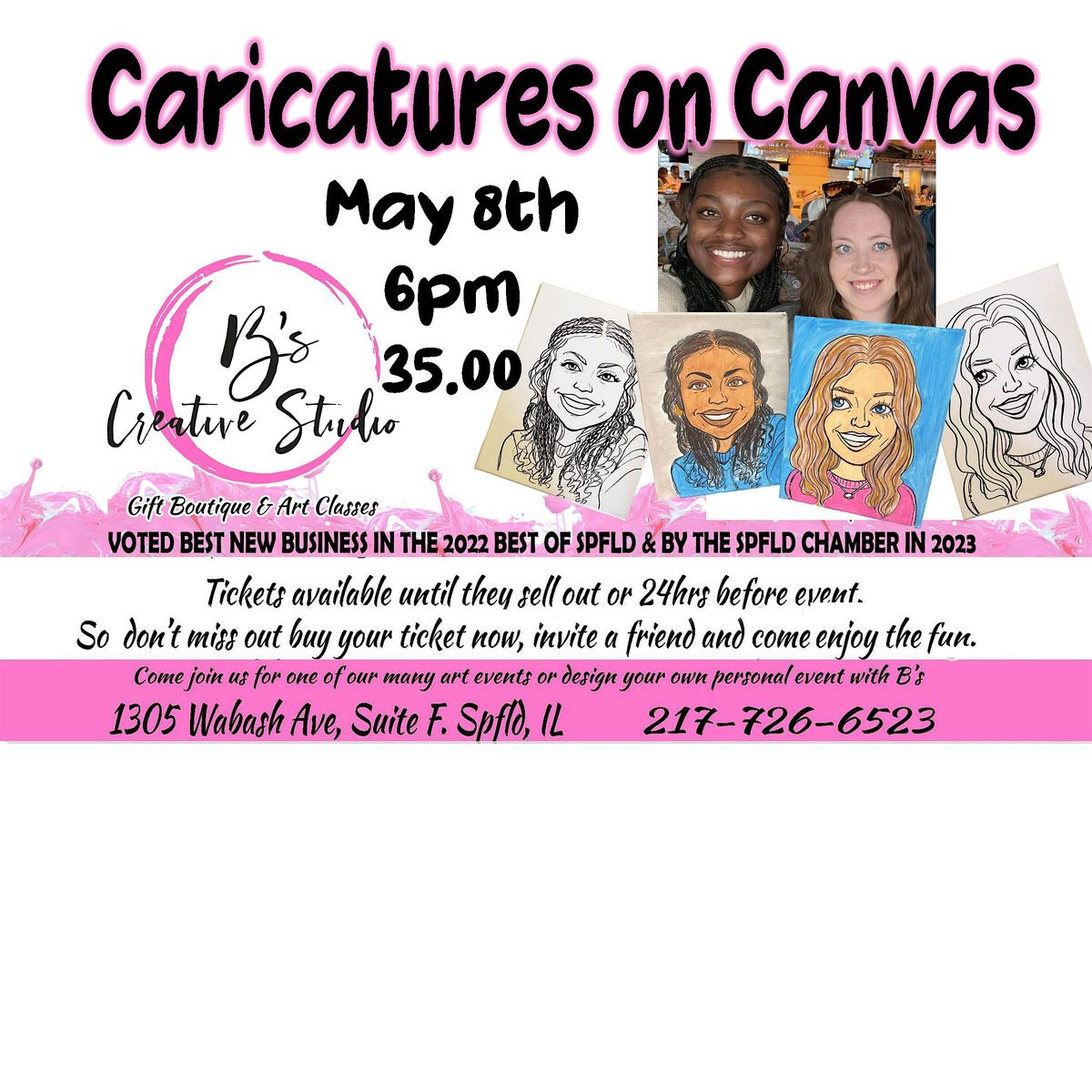 Caricatures on Canvas