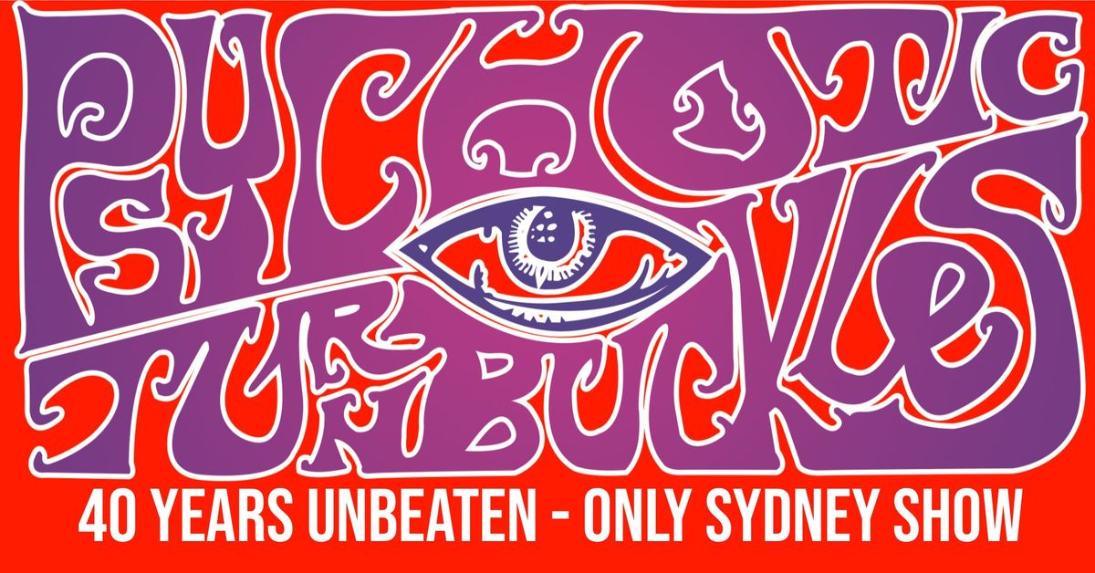 Psychotic Turnbuckles 40 Years Undefeated at The Crowbar Sydney 
