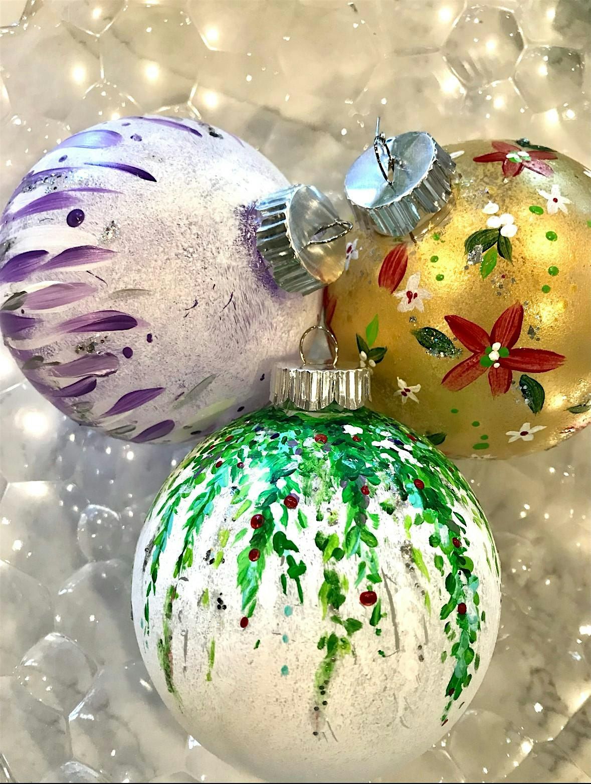 Christmas Ornament Paint Night