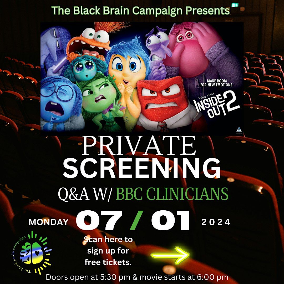 Black Brain Campaign Private Screening of Inside Out 2