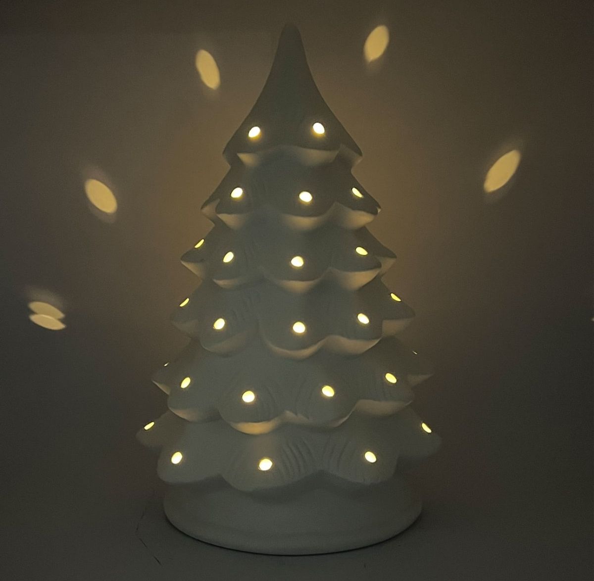 Paint your own Vintage Ceramic Christmas Tree