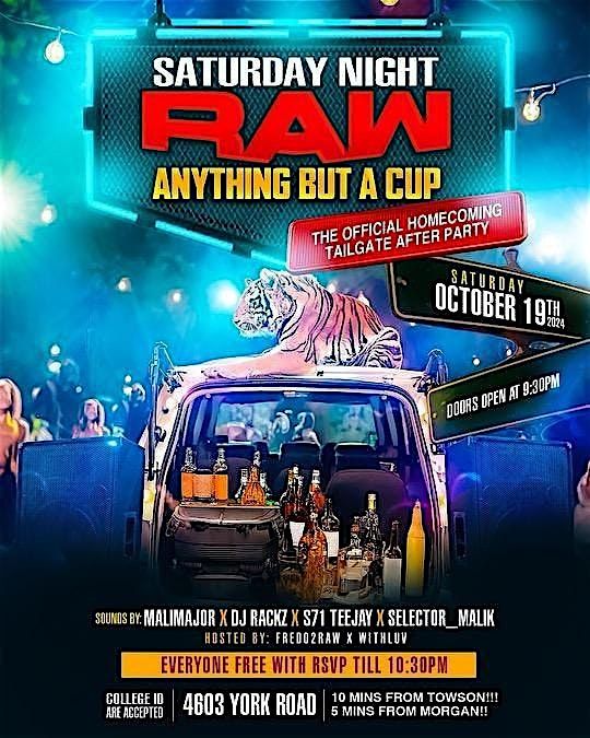 SATURDAY NIGHT RAW: Anything but a cup party