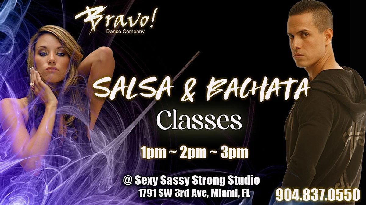 SALSA & BACHATA CLASSES in BRICKELL MIAMI!