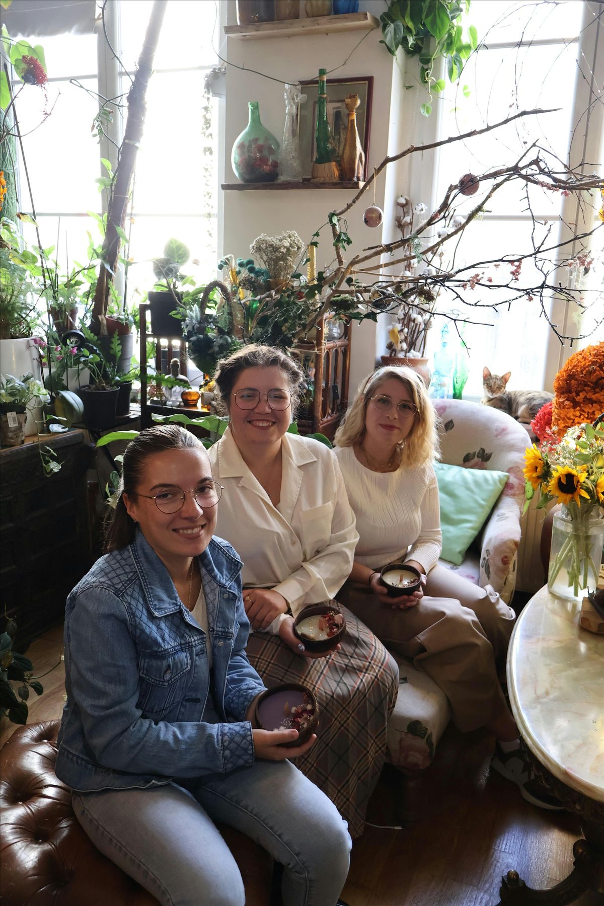 Cr\u00e9er votre botanical bougies \u00e0 Paris | Botanical Candle Workshop Paris