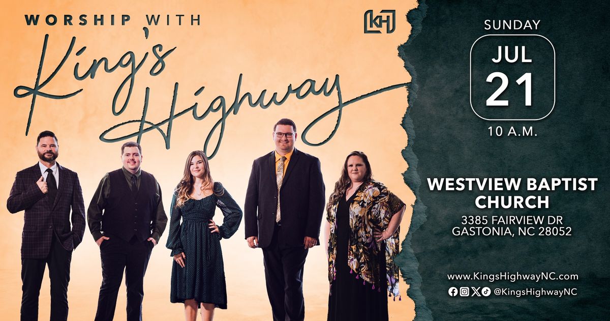 King's Highway in Concert at Westview Baptist Church