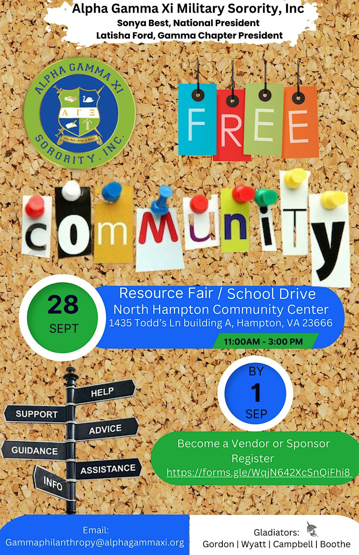 Resource Fair \/ School Drive