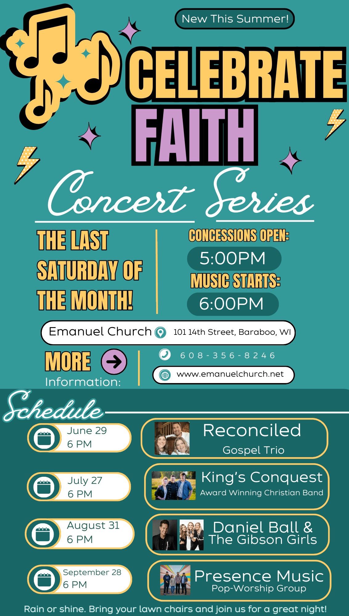 Celebrate Faith Concert with Presence Music