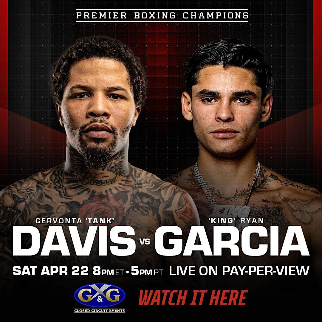 Gervonta Davis vs Ryan Garcia, 1931 Hollywood Blvd, 22 April to 23 April